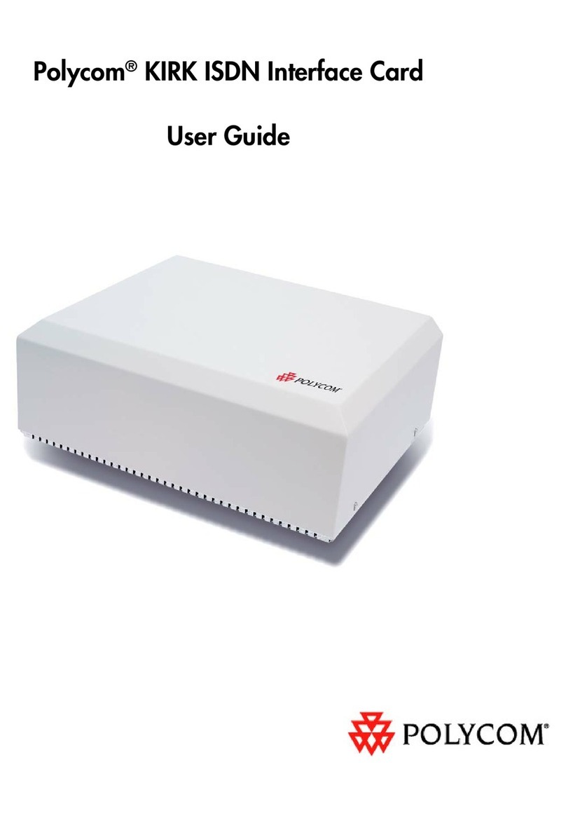Polycom KIRK ISDN user guide