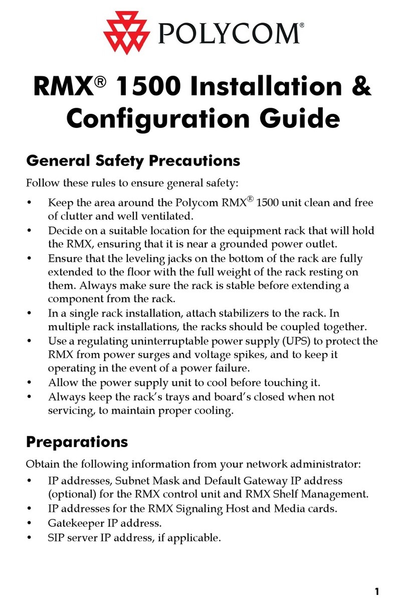 Polycom DOC2562A User manual