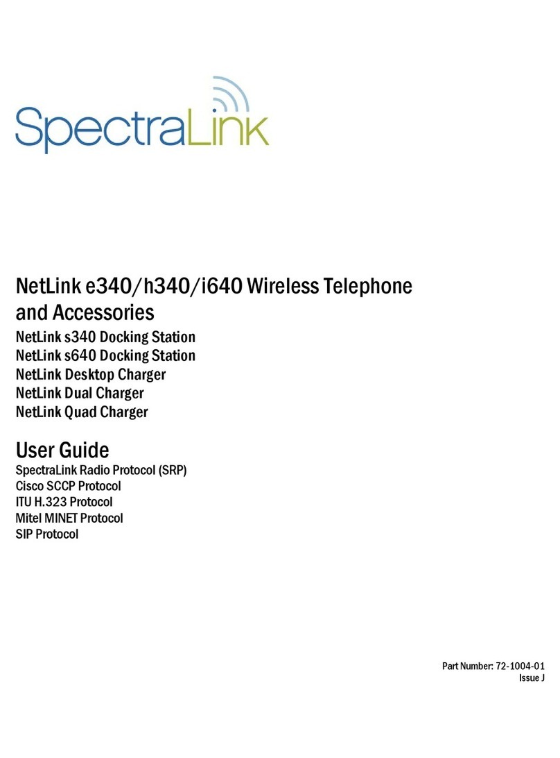 SpectraLink BPX100 User manual