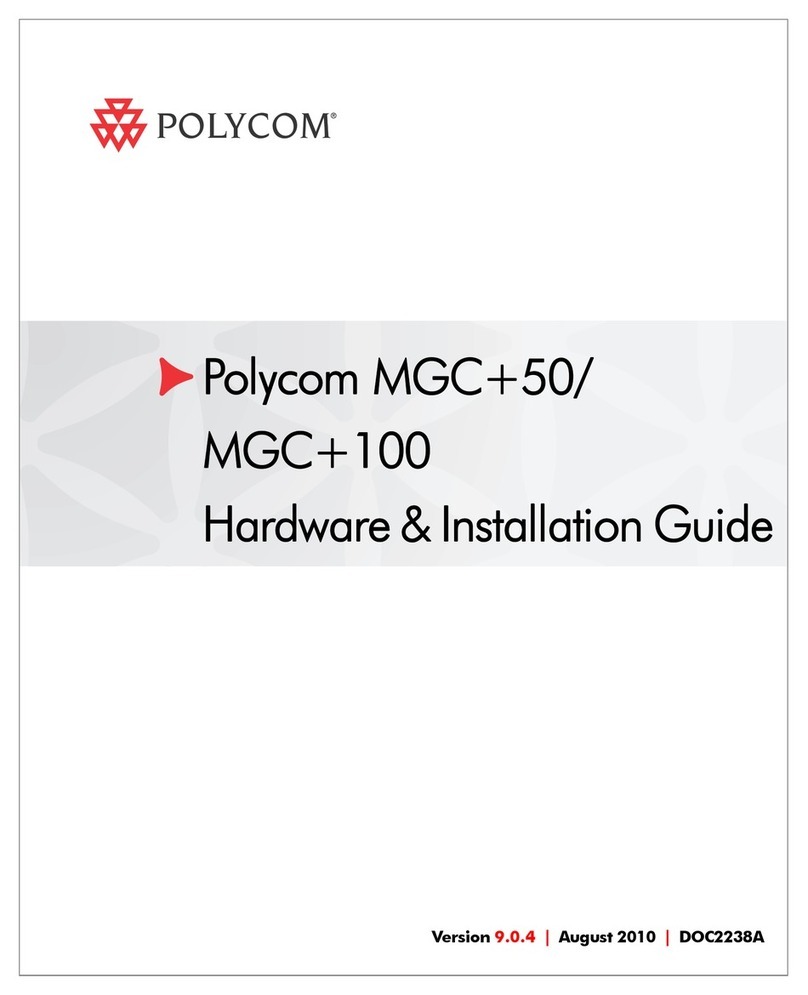 Polycom DOC2238A Hardware installation guide