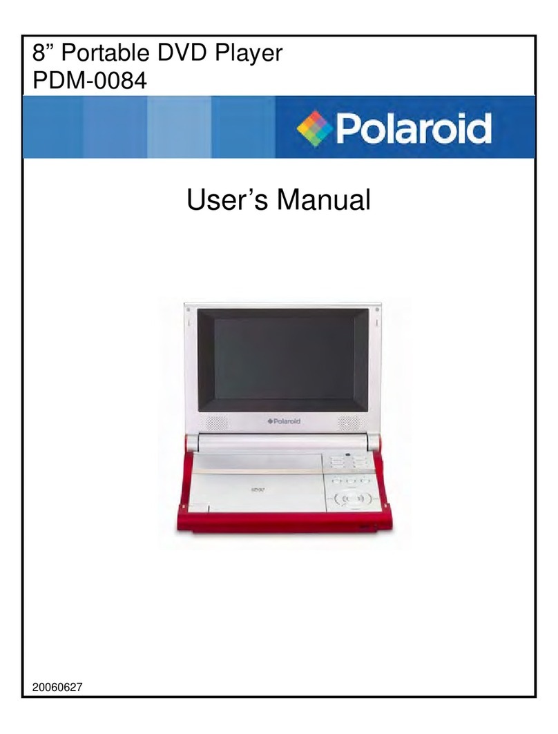 Polaroid PDM-0084 User manual