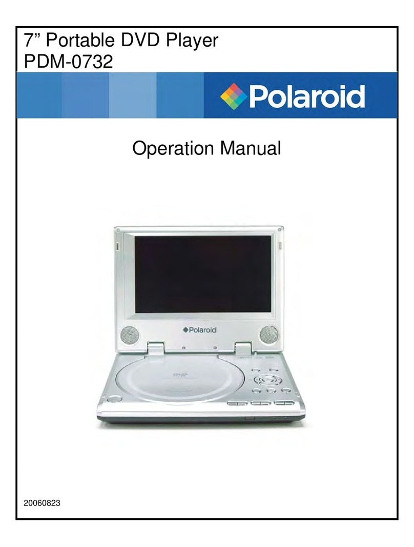 Polaroid PDM-0732 User manual