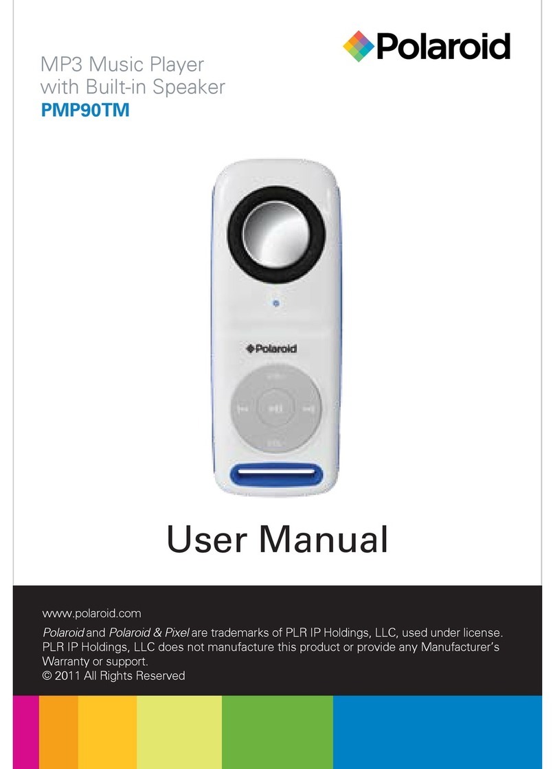 Polaroid PMP90TM User manual Polaroid PMP90TM User manual