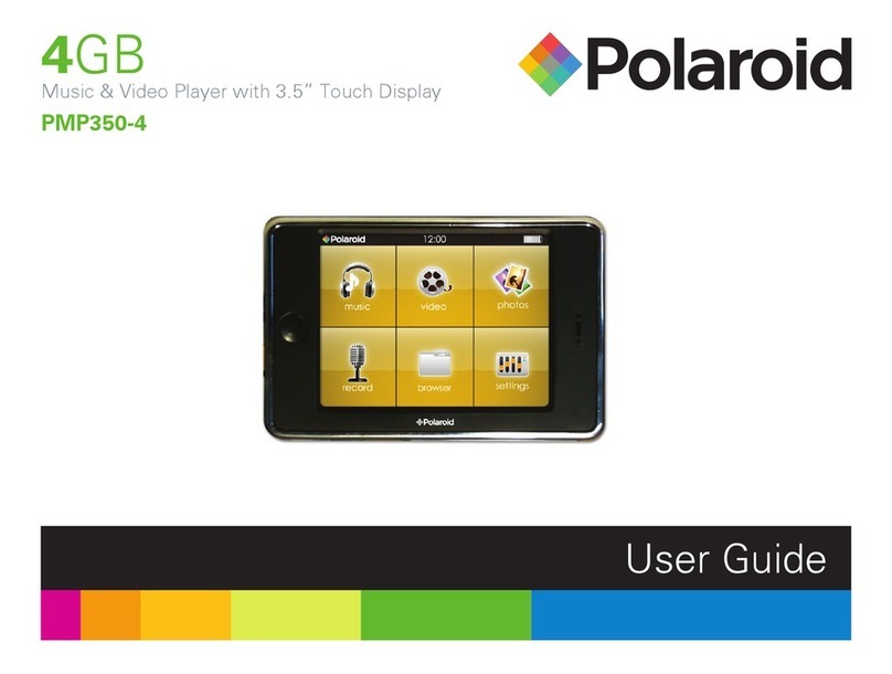 Polaroid PMP350-4 user guide