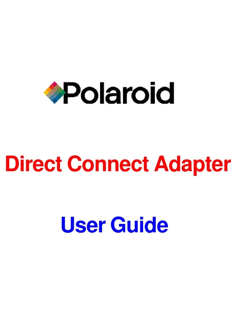 Polaroid Direct Connect Adapter user guide