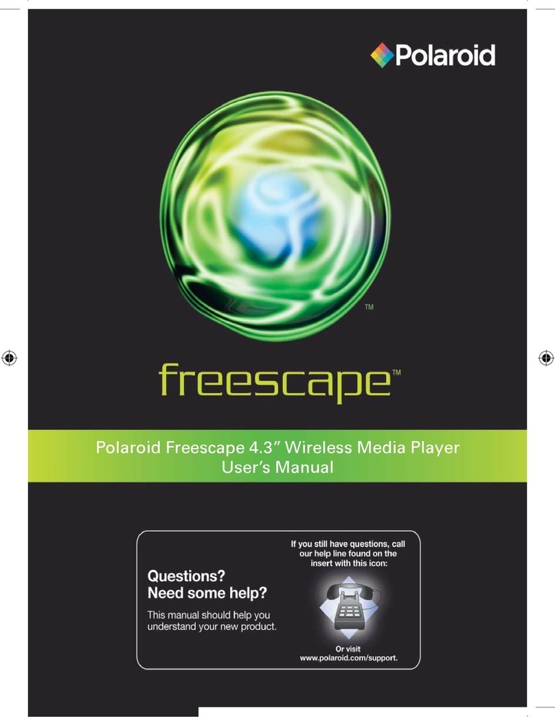 Polaroid Freescape 20071016 User manual Polaroid Freescape 20071016 User manual