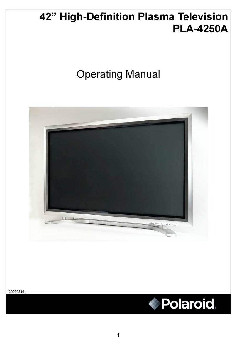 Polaroid PLA-4250A operating manual
