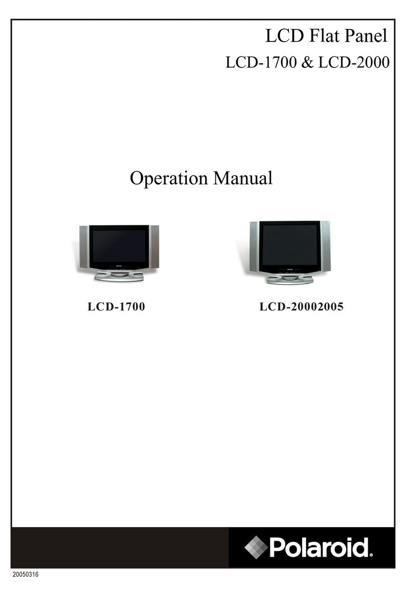 Polaroid LCD-1700 User manual