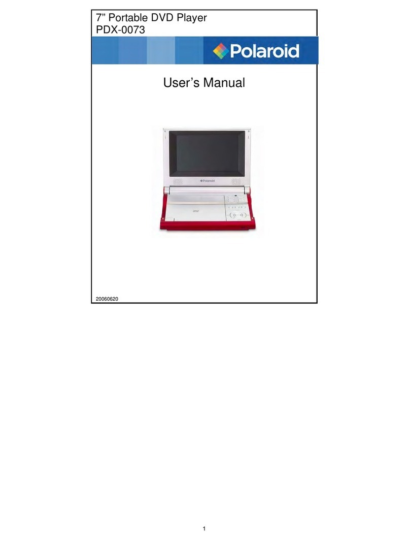 Polaroid PDX-0073 user manual
