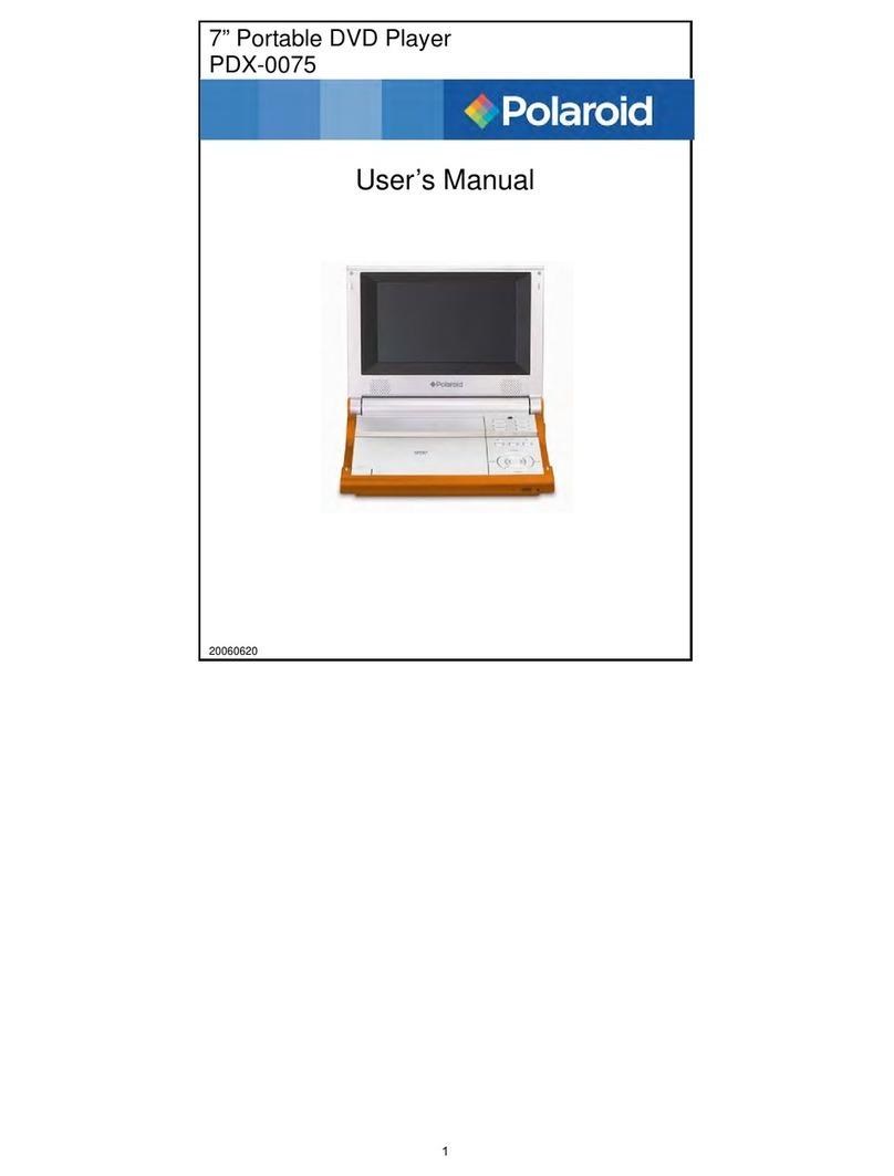 Polaroid PDX-0075 user manual