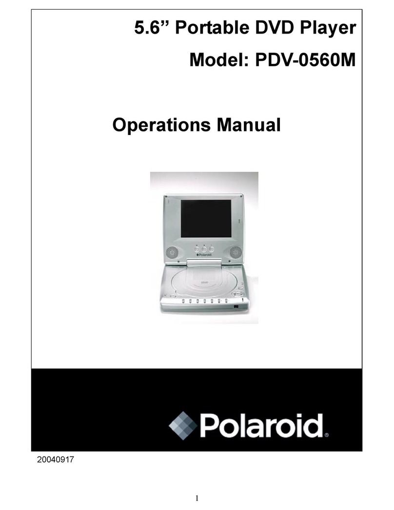 Polaroid PDV-0560M User manual