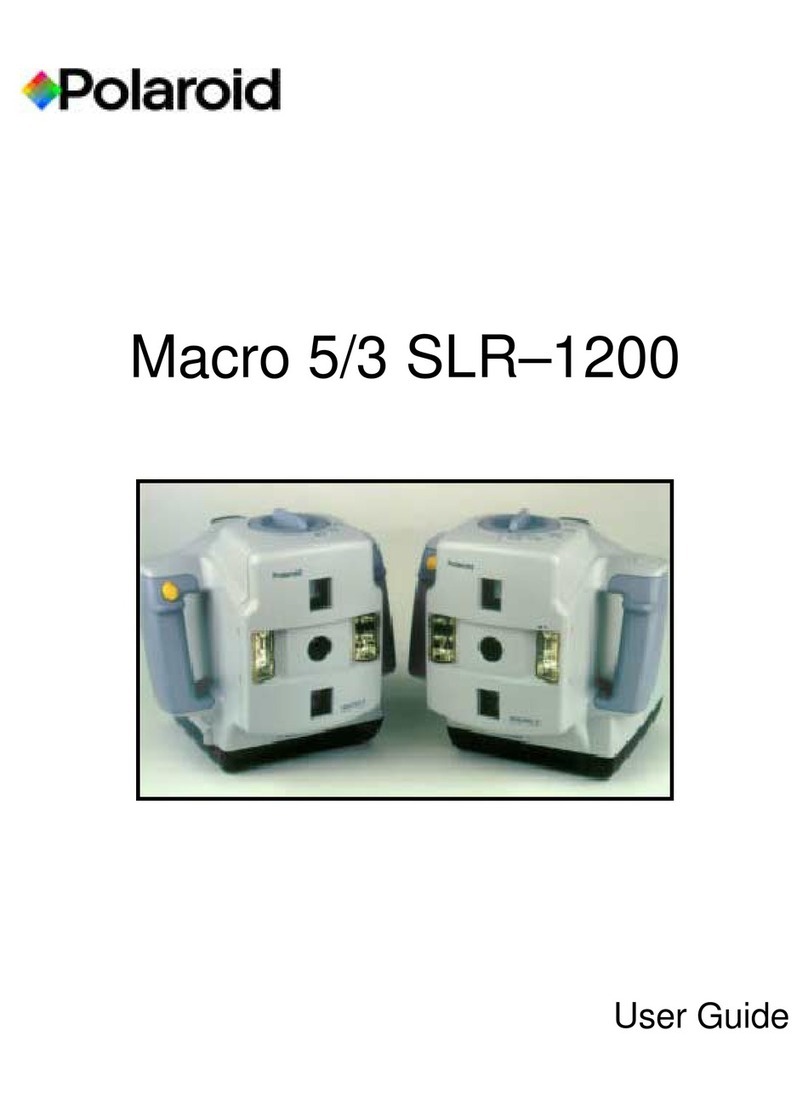 Polaroid 5/3 SLR1200 User manual Polaroid 5/3 SLR1200 User manual