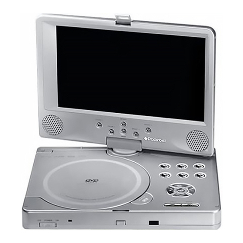 Polaroid PDV-0820T - Portable DVD Player Operation manual