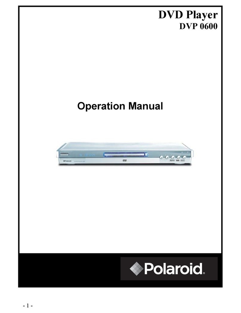 Polaroid DVP-0600 User manual