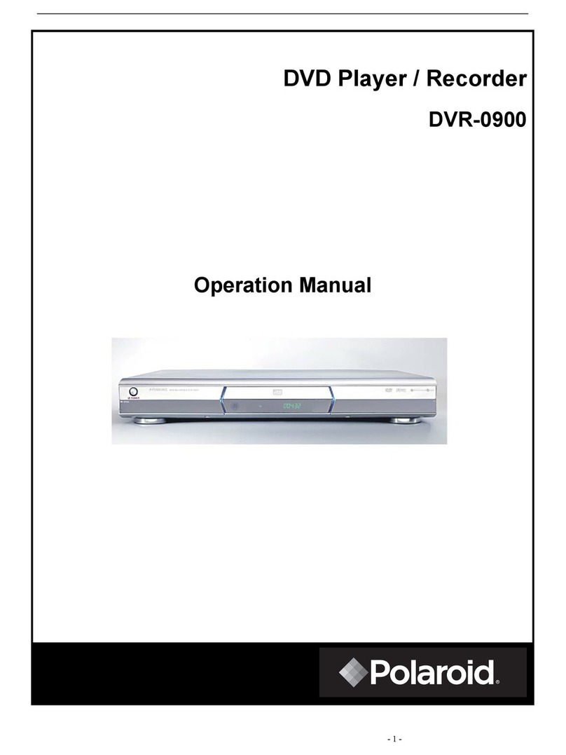 Polaroid DVR-0900 User manual