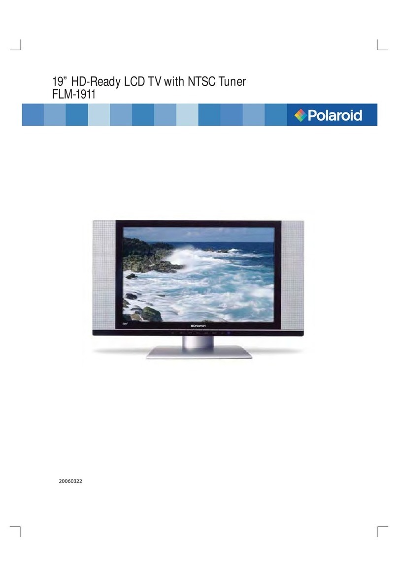 Polaroid FLM1911 - HD-ready LCD TV User manual