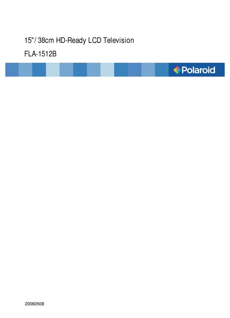 Polaroid FLA-1512B User manual