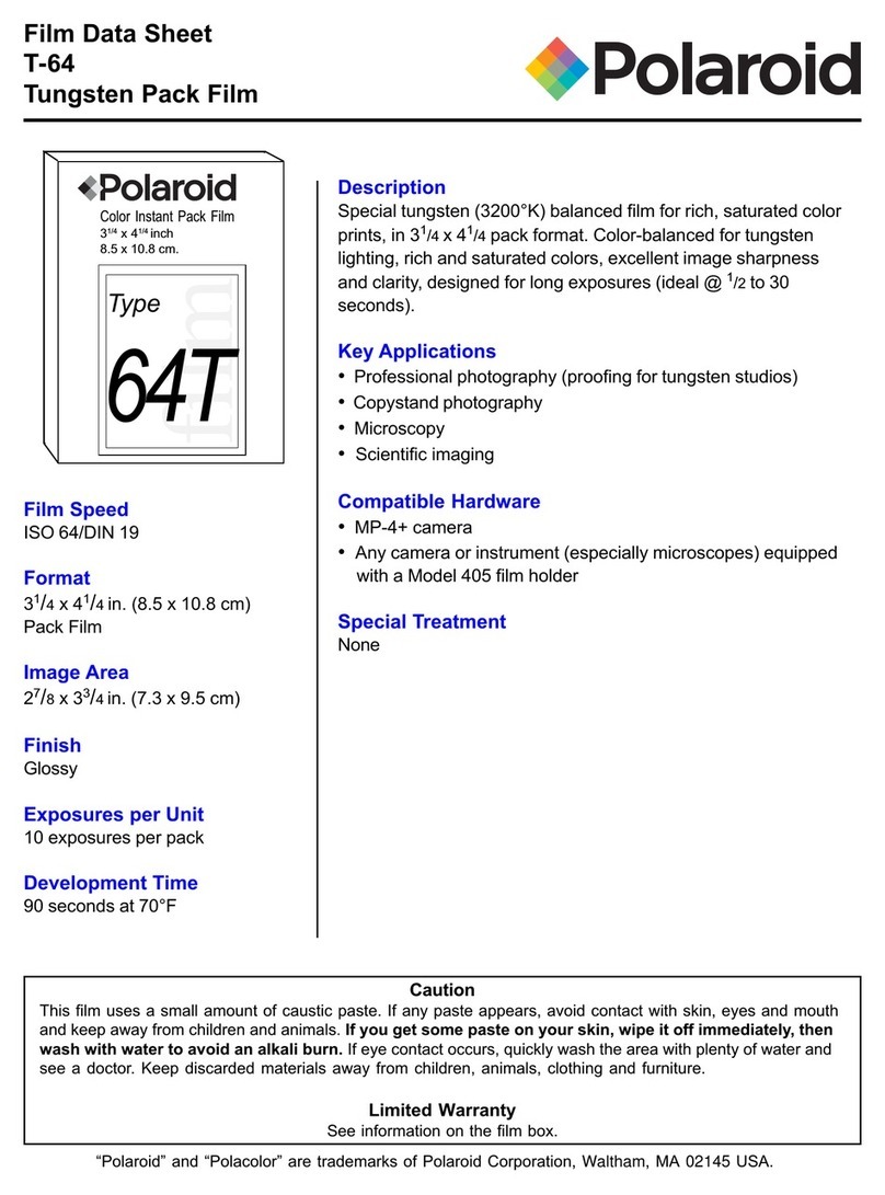 Polaroid T-64 User manual