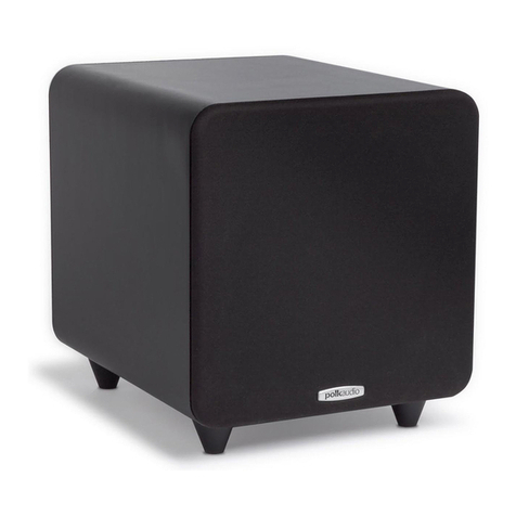 Polk Audio PSW111 User manual