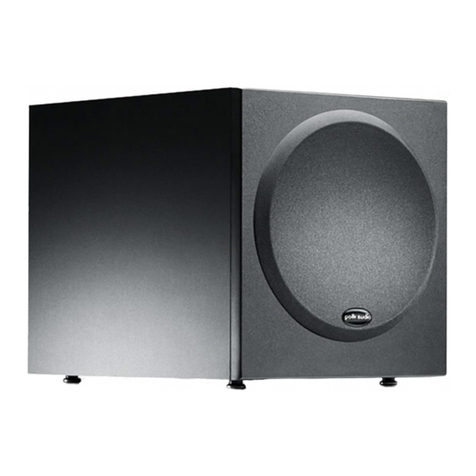 Polk Audio PSW250 instruction manual