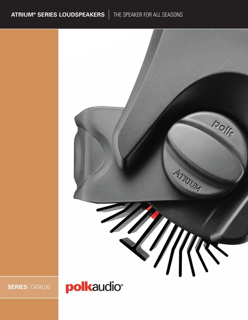 Polk Audio Atrium 65SDI Brochure & specs