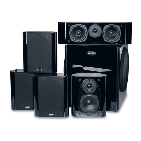 Polk Audio RM7500 instruction manual
