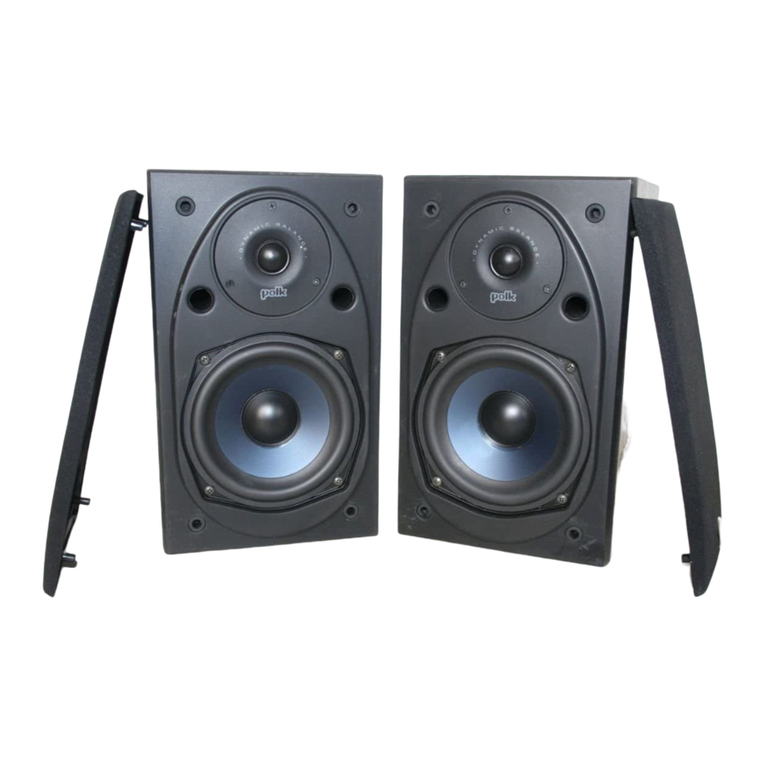 Polk Audio RTi150 User manual