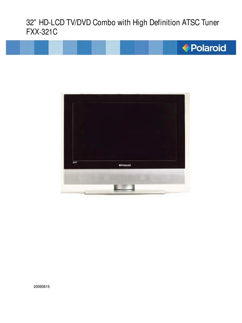 Polaroid FXX-321C User manual