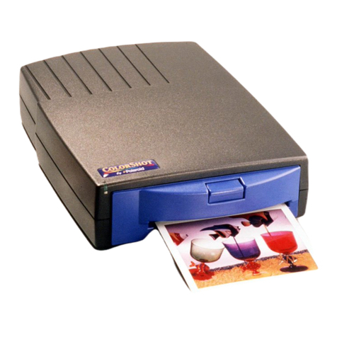 Polaroid ColorShot Printer User manual