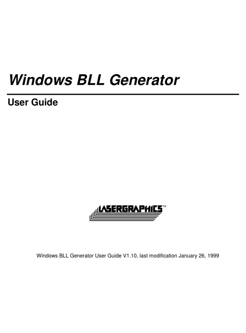 Lasergraphics Windows BLL Generator user guide