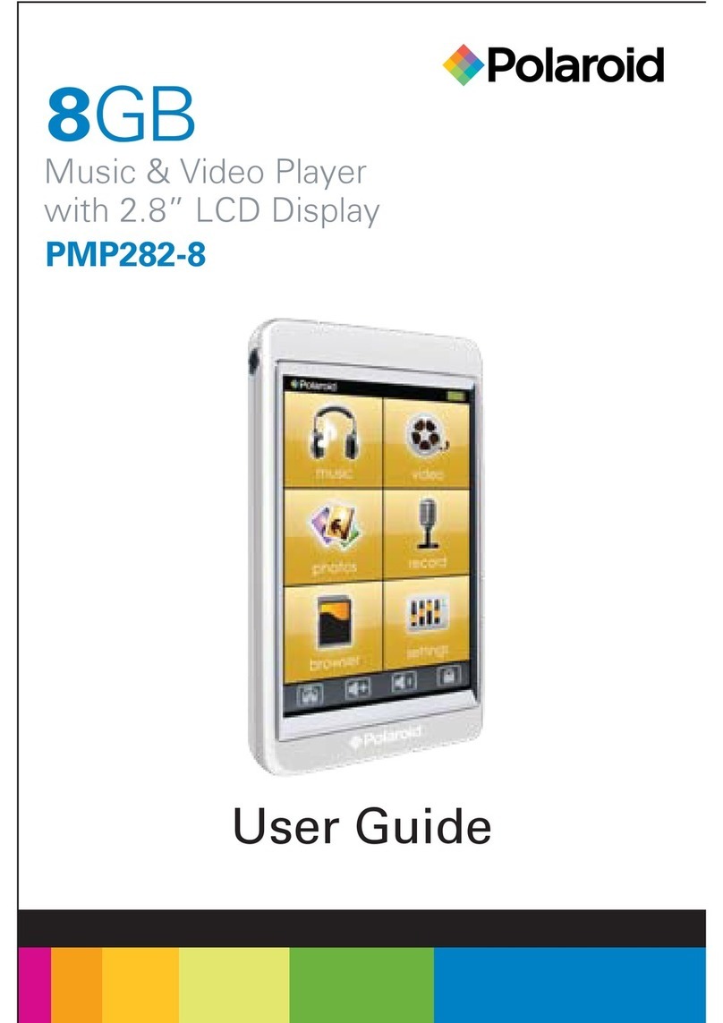 Polaroid PMP282-8 User manual