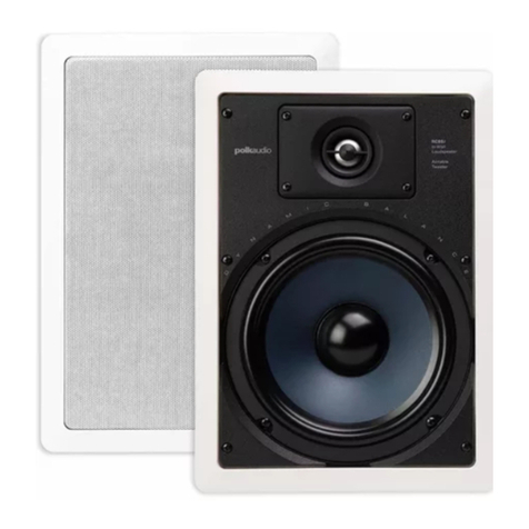 Polk Audio AB555 instruction manual