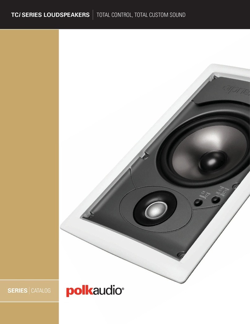 Polk Audio TC625i Brochure & specs