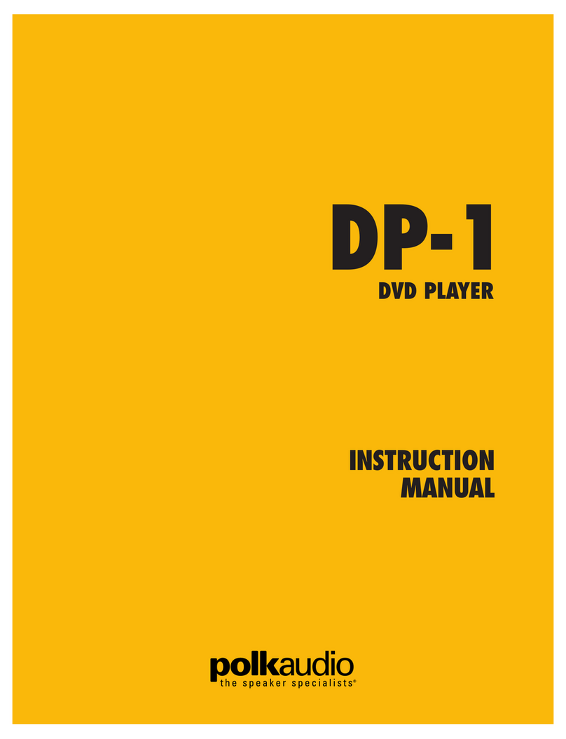 Polk Audio DP-1 instruction manual