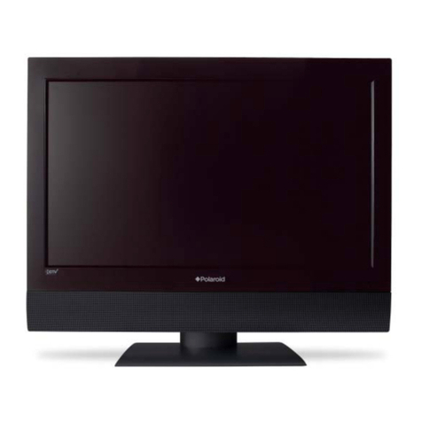 Polaroid TDX-02610B - 26" LCD TV User manual