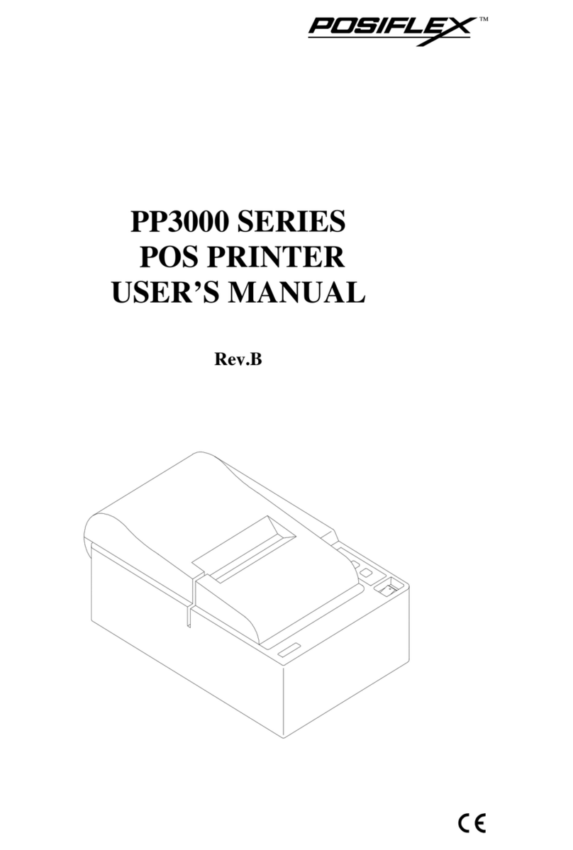 POSIFLEX PP3000 Series User manual