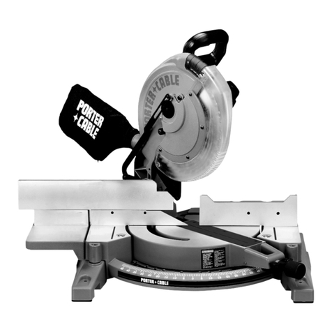 Porter-Cable 3802L instruction manual