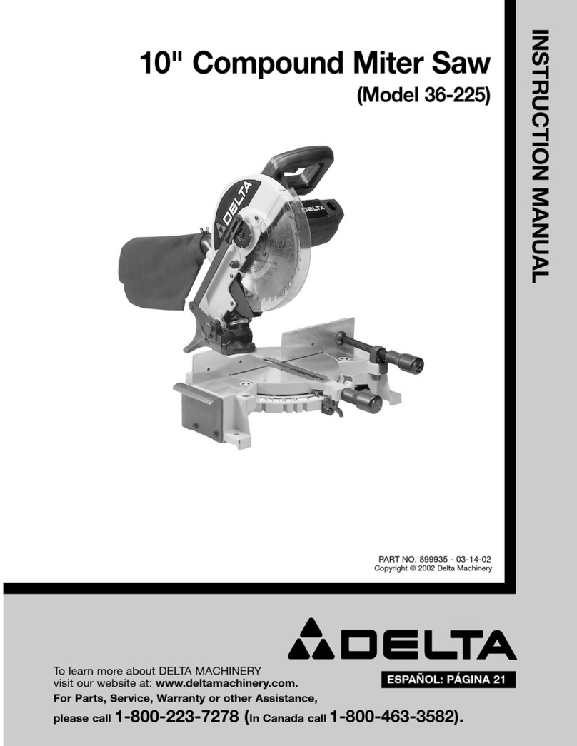 Delta 36-225 User manual