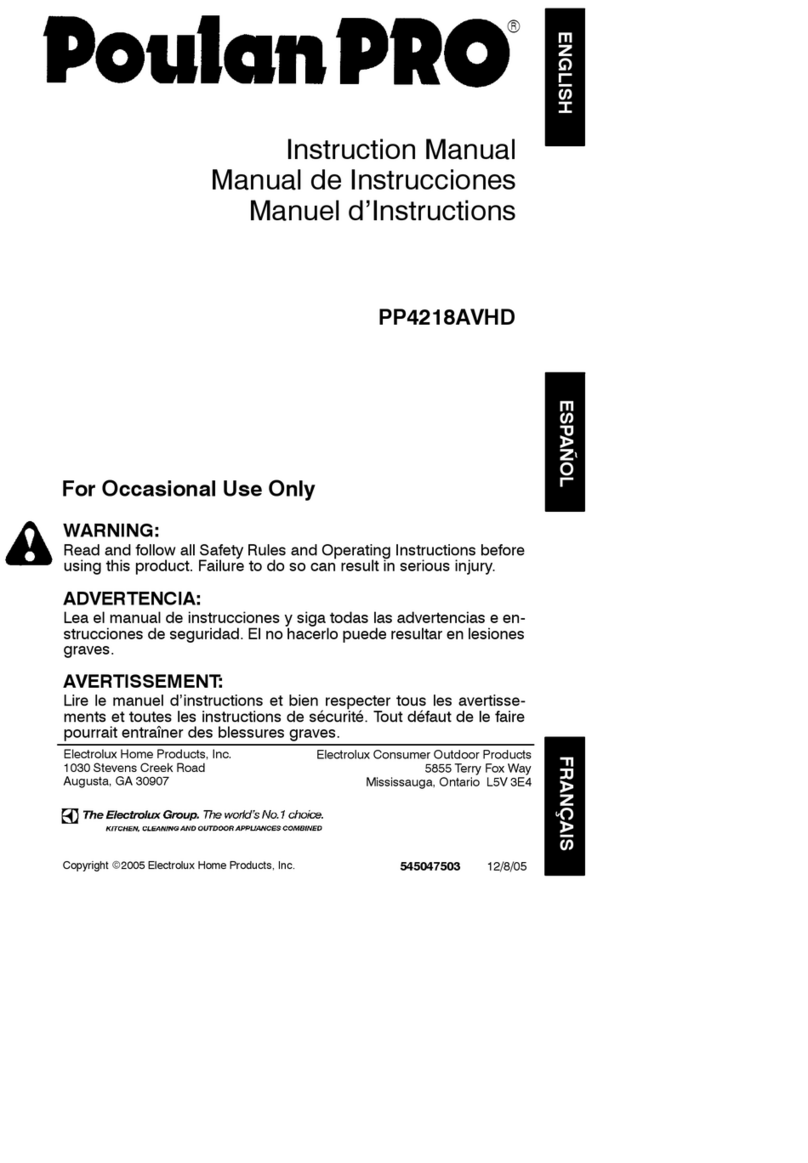 Poulan Pro 545047503 User manual Poulan Pro 545047503 User manual