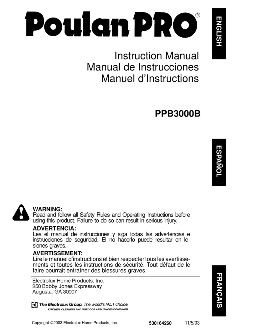 Poulan Pro PPB3000B instruction manual