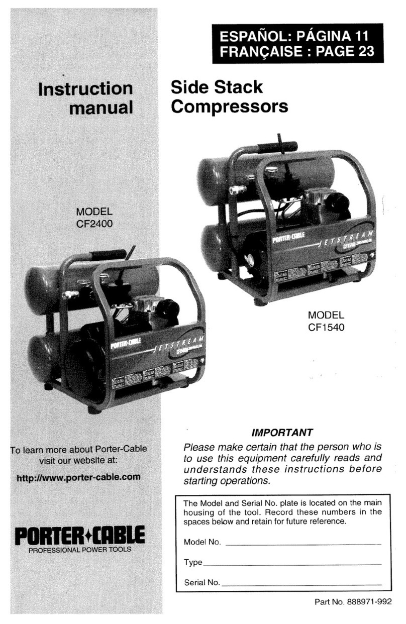 Porter-Cable 888971-992 instruction manual