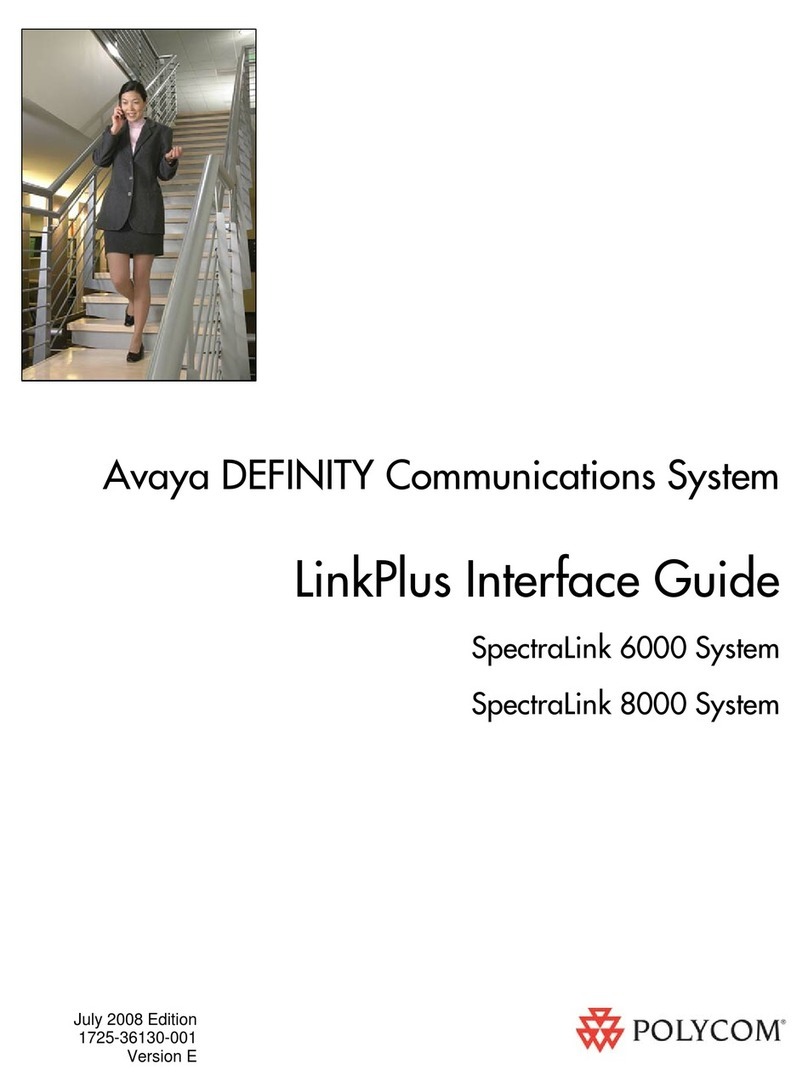 Polycom SpectraLink 6000 System User manual