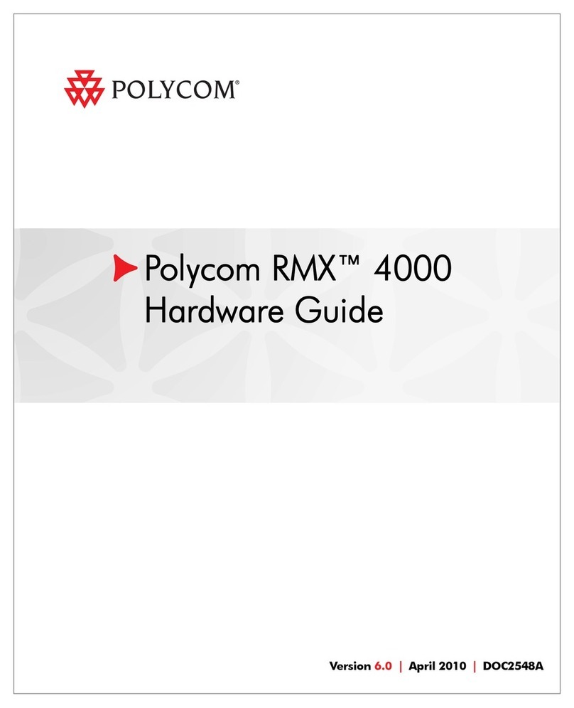 Polycom RMX DOC2548A Installation instructions