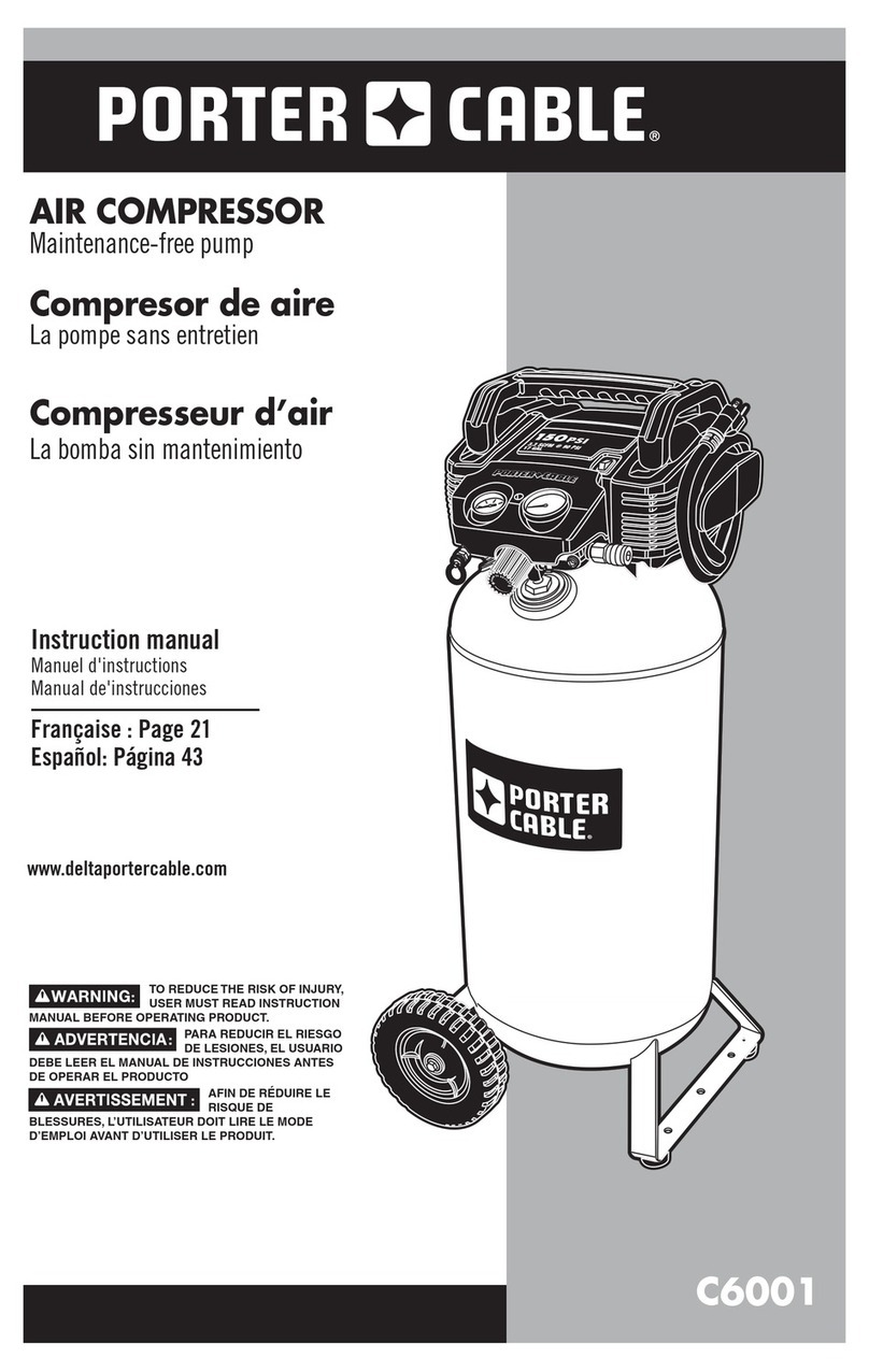 Porter-Cable 1000002853 instruction manual