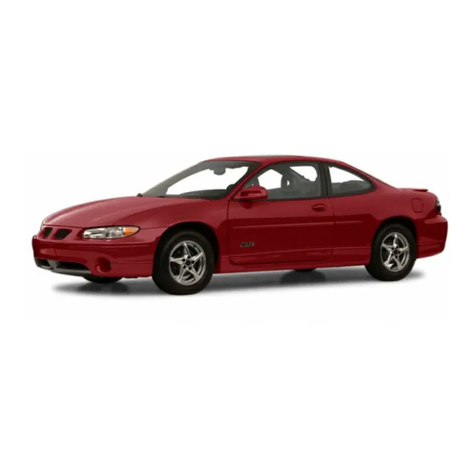 Pontiac Grand Prix 2001 owner's manual