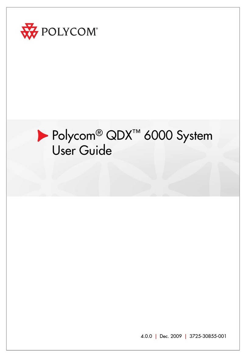 Polycom SpectraLink 6000 System User manual Polycom SpectraLink 6000 System User manual