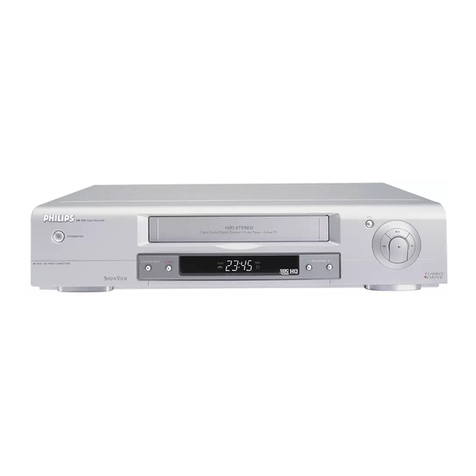 Philips VR630/07 User manual