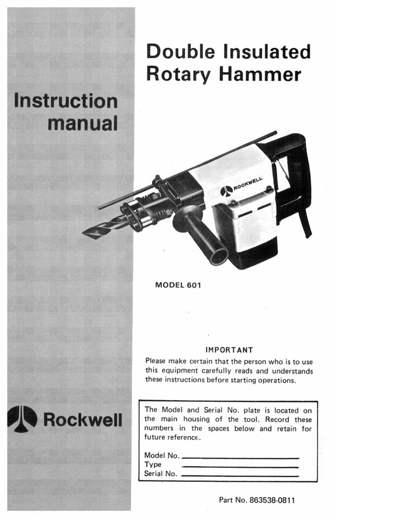 Rockwell Rockwell 601 instruction manual Rockwell Rockwell 601 instruction manual