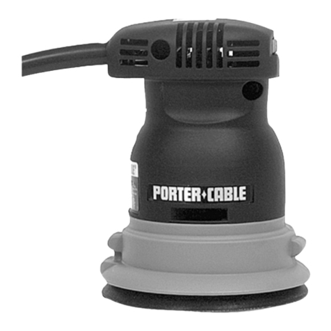 Porter-Cable Quicksand 332 User manual