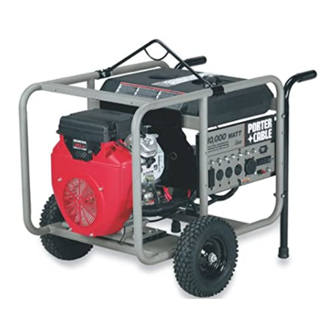 Porter-Cable H1000 instruction manual